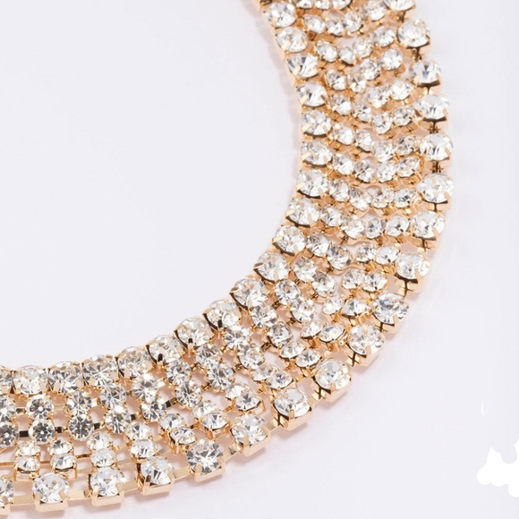 Lovisa crystal statement necklace - Picture 2 of 4